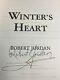 Winter's Heart by Robert Jordan, Signed. The Wheel Of Time. 2000. 1st Edition