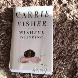 Wishful Drinking By Carrie Fisher SIGNED 1st Edition Book H/B