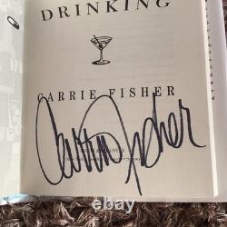 Wishful Drinking By Carrie Fisher SIGNED 1st Edition Book H/B