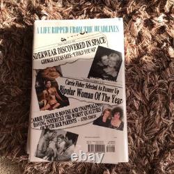 Wishful Drinking By Carrie Fisher SIGNED 1st Edition Book H/B