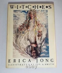 Witches-Erica Jong-SIGNED-DATED-First/1st Book Club Edition with Org DJ-VERY RARE