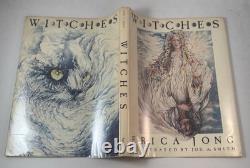 Witches-Erica Jong-SIGNED-DATED-First/1st Book Club Edition with Org DJ-VERY RARE