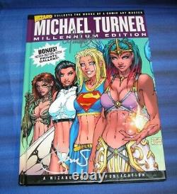 Wizard SIGNED Michael Turner & Peter Steigerwald Millennium Edition Book