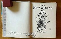 Wizard of Oz 1939 movie edition book signed by Margaret Hamilton GOOD DJ