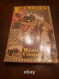 Wyatt Cooper Signed Book Families First Edition PSA Anderson Cooper