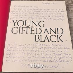 Young Gifted and Black Art Book SIGNED By Bernard Lumpkin 2020 1st Edition