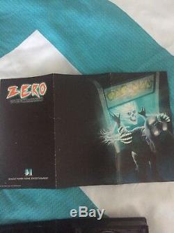 Zero Lives Remaining by Adam Cesare signed Limited Edition Shock Totem Book