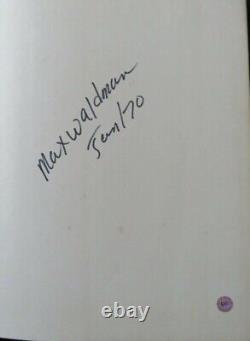 Zero Mostel Max Waldman Hand Signed First Edition Book Todd Mueller COA